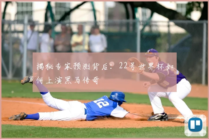 揭秘专家预测背后:22号世界杯如何上演黑马传奇
